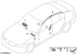AIRBAG diagram for BMW 3 Series G80 M3 M3