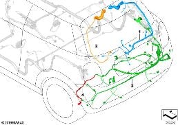 REP.CABLE F.MAIN WIRING HARNESS - REAR