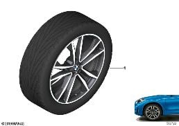 BMW LA WHEEL M DOUBLE SPOKE 715M - 19