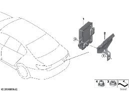REAR AXLE DIFFERENTIAL CONTROL UNIT