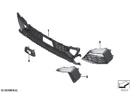 M TRIM DECOR ELEMENTS, FRONT