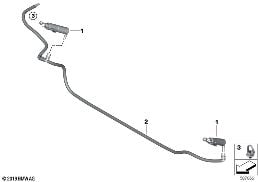 SINGLE PARTS FOR HEAD LAMP CLEANING diagram for BMW X3 F25 28iX
