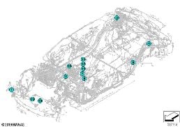 PLUG CONNECTION FROM E5*1B-->E549*1B diagram for BMW 3 Series G20 Sedan LCI 320d