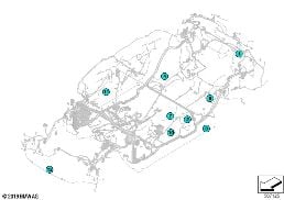 PLUG CONNECTION FROM E416*1B-->E499*1B diagram for BMW 3 Series G20 Sedan LCI 320d