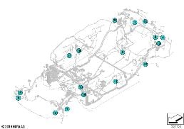PLUG CONNECTION FROM H1*1B-->M176*1B diagram for BMW 3 Series G20 Sedan LCI 320d