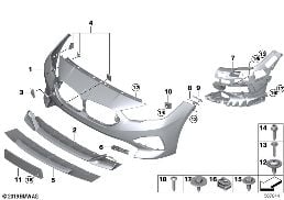 TRIM COVER, FRONT