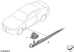 LIGHT CARPET diagram for BMW 4 Series G26 Gran Coupé 430i