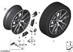 BMW LA WHEEL AERODYNAMICS 1001M - 20