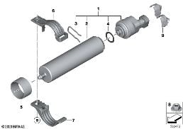 FUEL STRAINER WITH HEATING