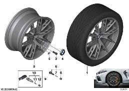 BMW LA WHEEL M PERF. Y-SPOKE 863M - 20