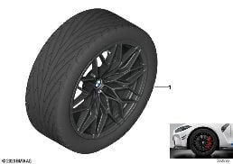 BMW LM-velg M kruisspaak 1000M-20