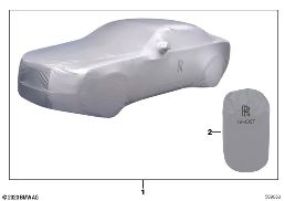 CAR COVER OUTDOOR diagram for BMW Rolls-Royce Ghost RR21 Ghost
