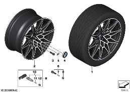 BMW LA WHEEL 826M - 19