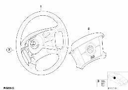 STEERING WHEEL AIRBAG-SMART