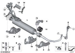 STABILIZER, FRONT / DYNAMIC DRIVE, AWD