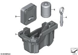 Mobility System diagram for BMW 5 Series G31 Touring LCI 530e