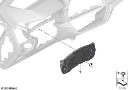 メーターパネル ベーシック diagram for BMW X3 G01 30dX