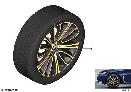 BMW LA WHEEL V-SPOKE 628 - 20'' diagram for BMW 7 Series G12 740LdX