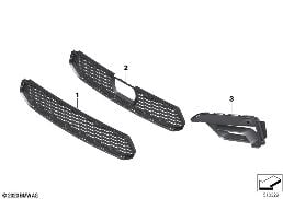 M TRIM DECOR ELEMENTS, FRONT