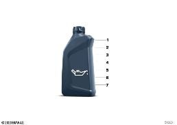 MOTOR OIL diagram for BMW 4 Series F36 Gran Coupé 428i