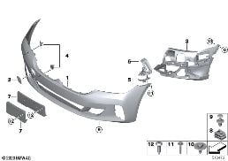 TRIM COVER, FRONT