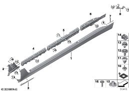 COVER DOOR SILL / WHEEL ARCH
