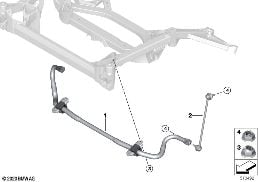 STABILIZER, FRONT