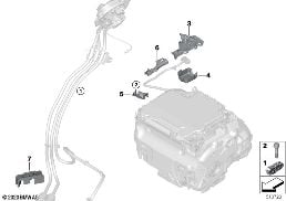 Peças de fixação diagram for BMW 5 Series G60 Berlina i5 eDrive40