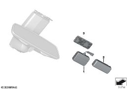 อุปกรณ์ระบบเก็บค่าผ่านทางอิเล็กทรอนิกส์ diagram for BMW X5L G18 X5 30LiX