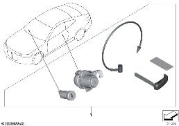 MASTER KEY LOCKING diagram for BMW 4 Series G22 Coupé M440dX