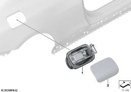 FILL-IN FLAP diagram for BMW 4 Series G22 Coupé M440dX