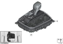 CONTROL PANEL CENTER CONSOLE diagram for BMW 3 Series G20 Sedan 320d