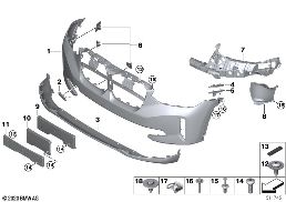 TRIM COVER, FRONT