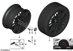 BMW LA WH.CROSS-SPOKE 1000M - 20-21