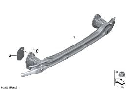 CARRIER, REAR diagram for BMW 3 Series G80 M3 M3 Competition