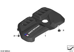 Acoustique moteur diagram for BMW 3 Series G80 M3 LCI M3