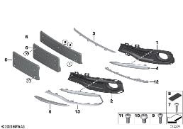 TRIM, DECOR ELEMENTS, FRONT