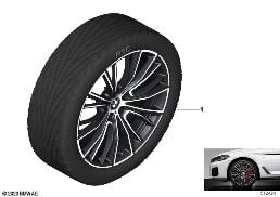 BMW LA WHEEL M PERF. MULTI-SP.732M -20
