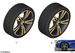 WINTER WHEEL W.TIRE DBL.SPOKE 793 - 19 diagram for BMW 4 Series G22 Coupé M440dX