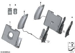 SEAT, FRONT, LUMBAR diagram for BMW 3 Series G28 Sedan 320Li