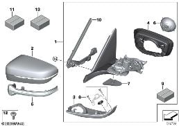 EXTERIOR MIRROR (S760A)