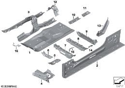 FLOORPAN ASSEMBLY