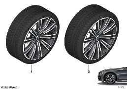 WINTR WHEEL W.TIRE M DOUB.SP. 790M - 18