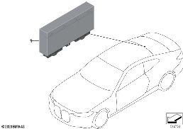 Module de capote cabriolet diagram for BMW 4 Series G23 Cabriolet LCI M440iX