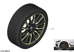 BMW lichtmet.wiel M Perf. d.sp. 868M-20