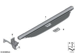 COMBINATION BLIND diagram for BMW 3 Series G21 Touring LCI 320d