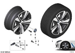 BMW LA WHEEL AERODYNAMICS 852 - 17