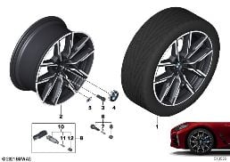 BMW LA WHEEL Y-SPOKE 859M - 19
