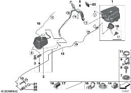 SCR SYSTEM diagram for BMW 5 Series G31 Touring 525d