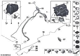 SCR SYSTEM diagram for BMW 6 Series G32 GT 620dX